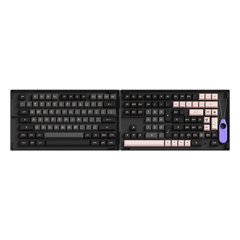

Кейкапи AKKO Black&Pink ASA Fullset Keycaps, EU, Blue