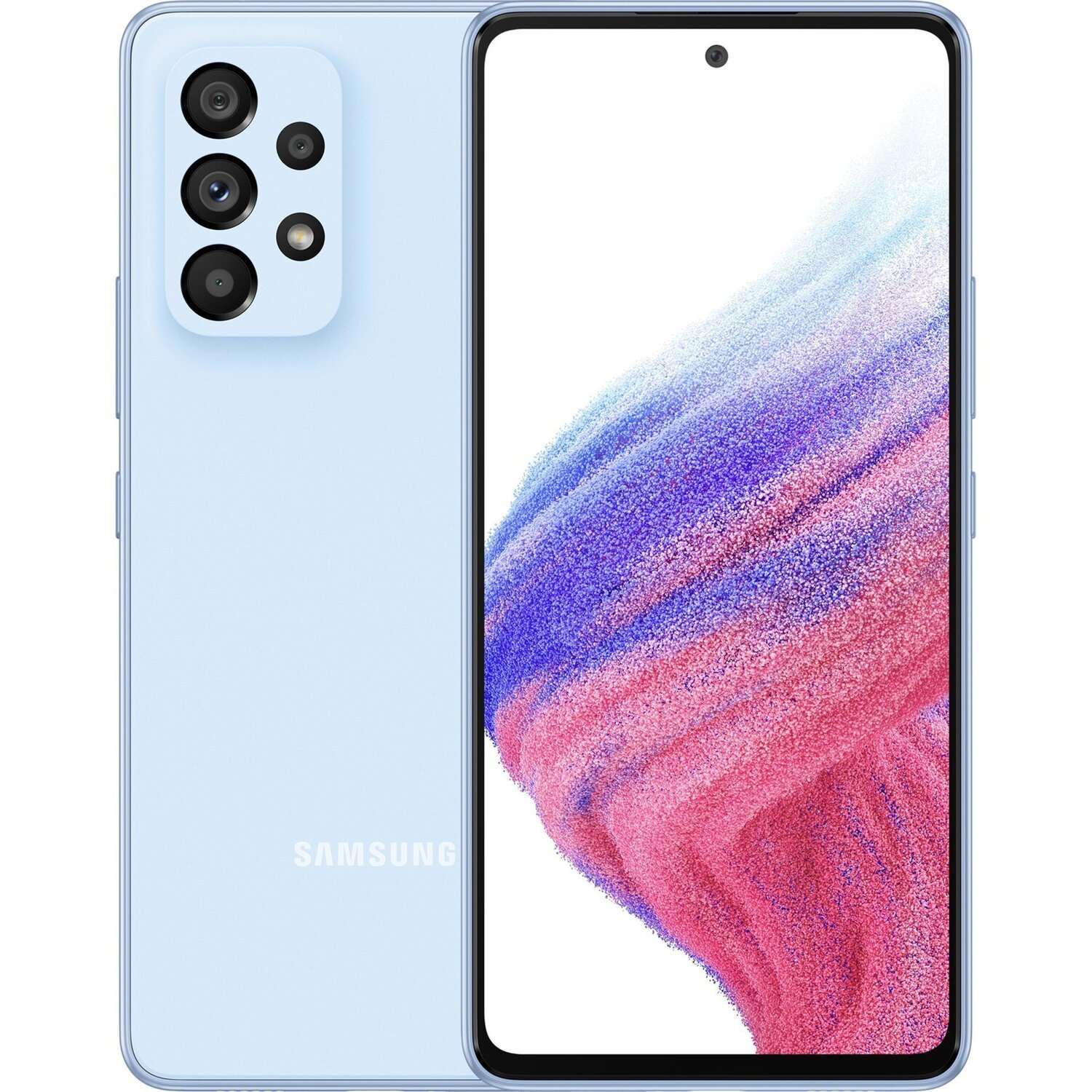 Смартфон Samsung Galaxy A53 5G 8/256Gb (A536E/256) Light Blueфото