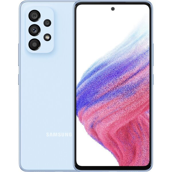 

Смартфон Samsung Galaxy A53 5G 8/256Gb (A536E/256) Light Blue