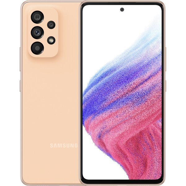 

Смартфон Samsung Galaxy A53 5G 8/256Gb (A536E/256) Orange