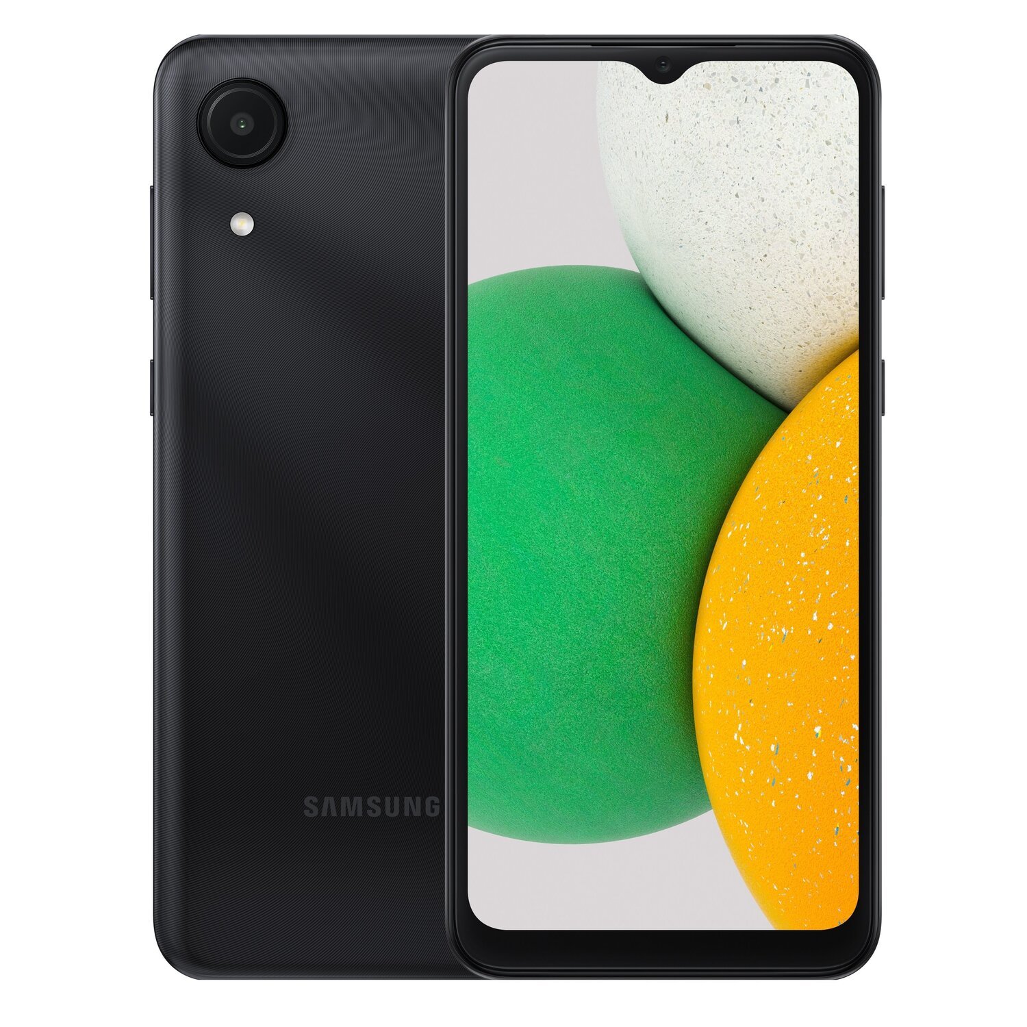 Смартфон Samsung Galaxy A03 Core (A032/32) Ceramic Blackфото