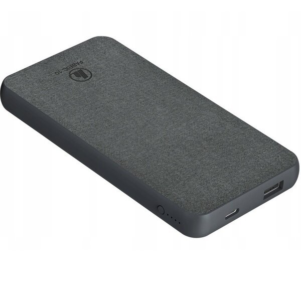 

Портативный аккумулятор Hama Power Bank Fabric 10 10000 mAh Grey