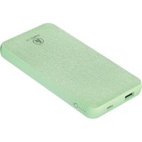 Портативний акумулятор Hama Power Bank Fabric 10 10000 mAh Smoke Green