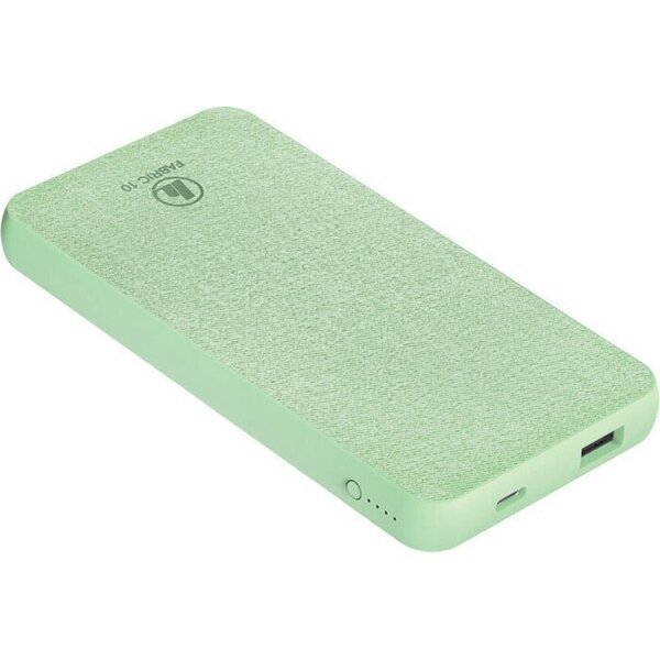 

Портативный аккумулятор Hama Power Bank Fabric 10 10000 mAh Smoke Green