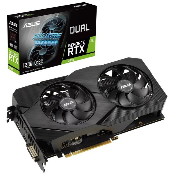 

Видеокарта ASUS GeForce RTX2060 12GB GDDR6 DUAL EVO (DUAL-RTX2060-12G-EVO)
