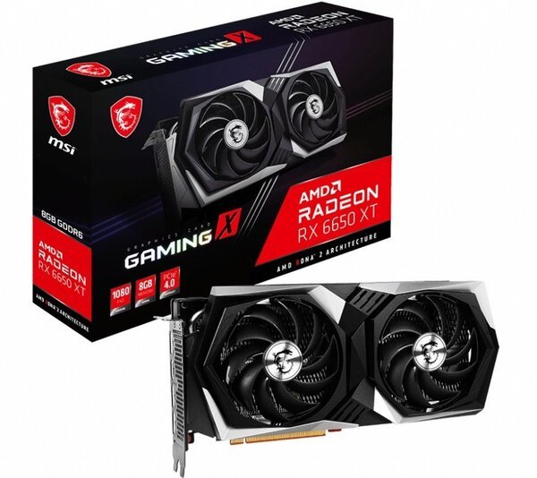 

Видеокарта MSI Radeon RX 6650 XT 8GB DDR6 GAMING X (RX_6650_XT_GAMING_X_8G)