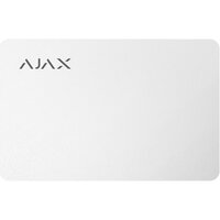 Бесконтактная карта Ajax Pass белый, 100шт