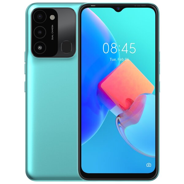 

Смартфон TECNO Spark 8С (KG5k) 4/64Gb Turquoise Cyan