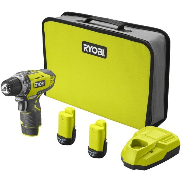 

Шуруповерт-дрель Ryobi R12DD-220S + ЗУ (5133005063)
