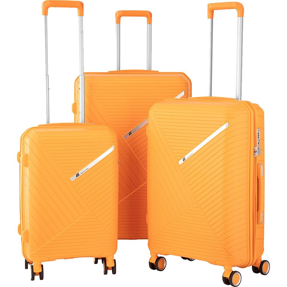 Набор чемоданов 2E SIGMA (L+M+S), оранжевый (2E-SPPS-SET3-OG) фото 