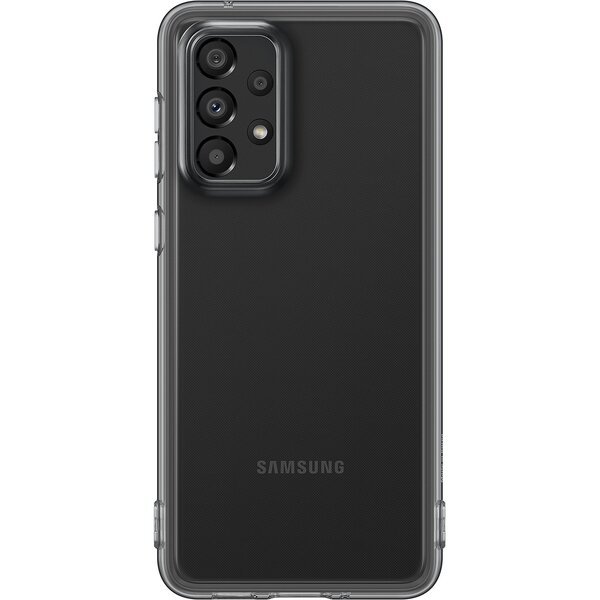 

Чехол Samsung для Galaxy A33 5G Soft Clear Cover Black (EF-QA336TBEGRU)