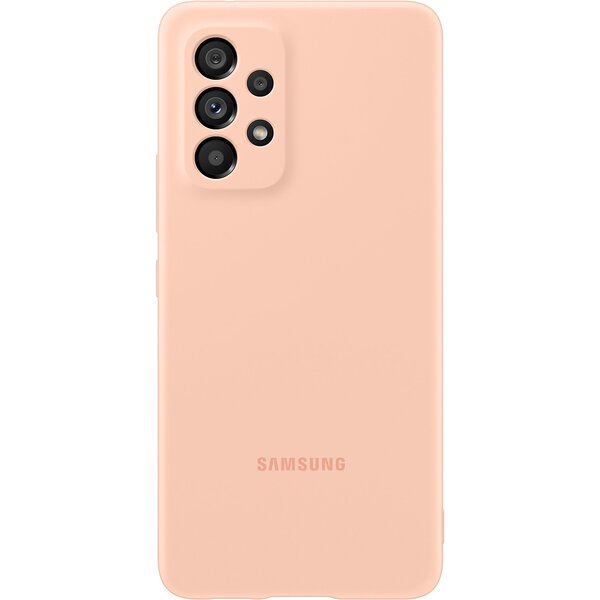

Чехол Samsung для Galaxy A53 5G Silicone Cover Peach (EF-PA536TPEGRU)