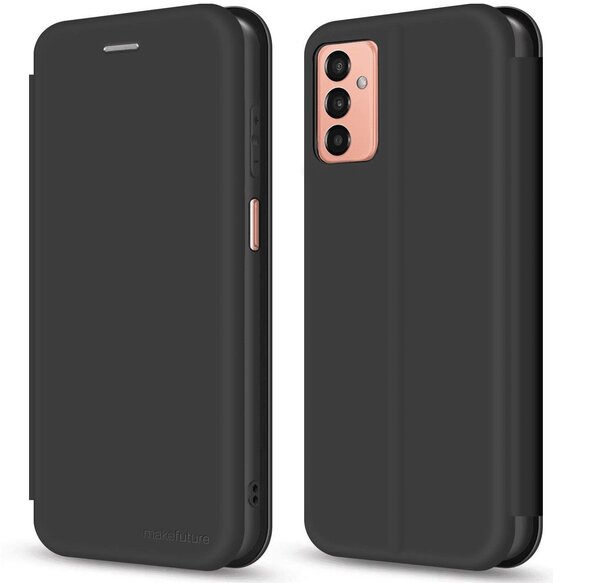 

Чехол-книжка MakeFuture для Galaxy A23 Flip Soft-Touch PU Black (MCP-SA23BK)