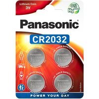 Батарейка Panasonic CR2032 блістер, 4 шт (CR-2032EL/4B)