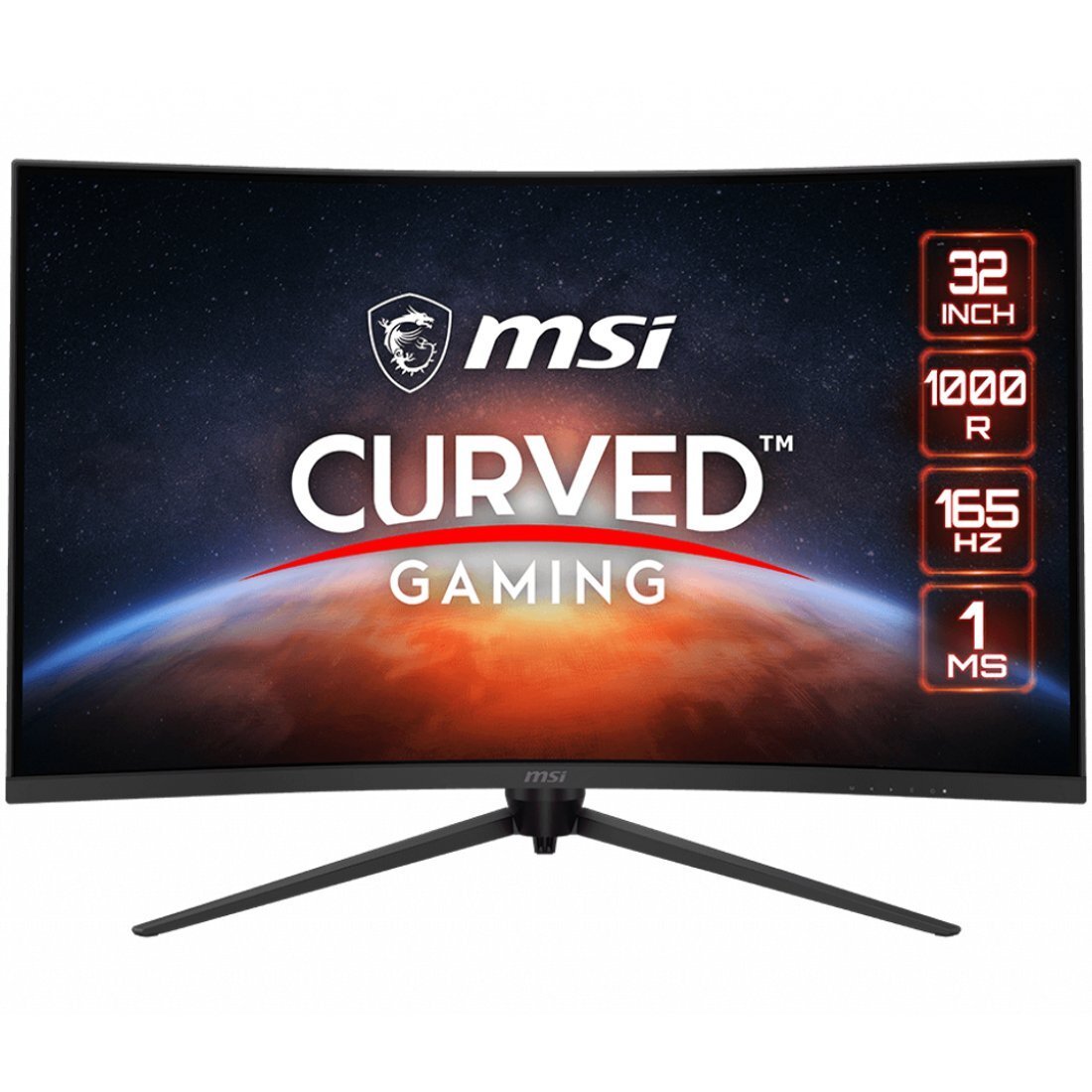 

Монитор LCD 31.5" MSI Optix G321CQP, 2xHDMI, DP, Earphone out, VA, 2560x1440, Curved, 165Hz, 1ms, DCI-P3 85%, FreeSync