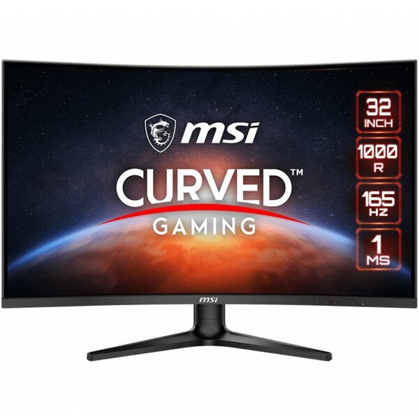 

Монитор LCD 31.5" MSI Optix G321C, 2xHDMI, DP, Audio, VA, 1920x1080, Curved, 165Hz, 1ms, DCI-P3 85%, FreeSync