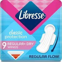 Прокладки гігієнічні Libresse Classic Protection Regular drai 9 шт.