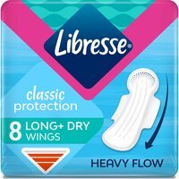 Прокладки гігієнічні Libresse Classic Protection Long drai 8 шт.