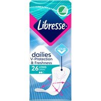 Гигиенические прокладки Libresse Daily Fresh Plus Long 26 шт.