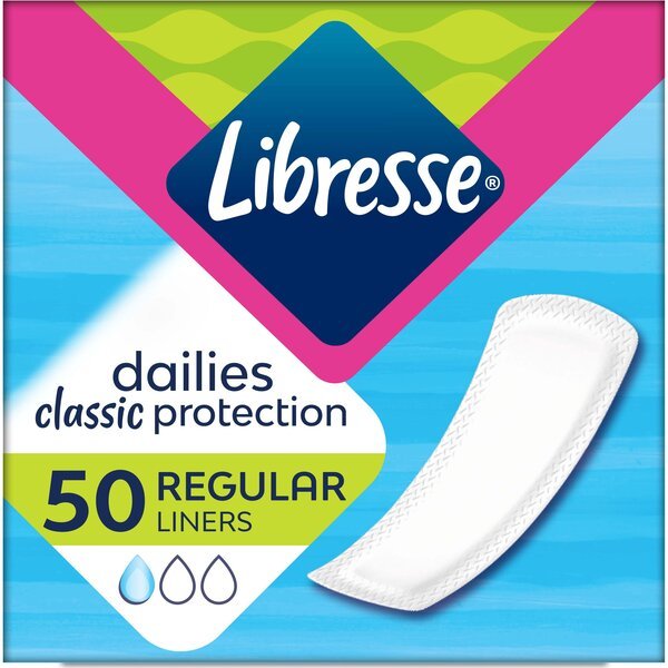 

Гигиенические прокладки Libresse Classic Pantyliners Regular 50 шт.