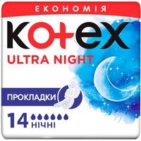 Гигиенические прокладки Kotex Ultra Night Duo 14 шт.