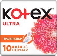 Гигиенические прокладки Kotex Ultra Dry Normal 10 шт.