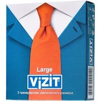 Презерватив VIZIT збільшеного розміру №3
