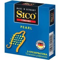 Презервативи латексні SICO Pearl точкові №3