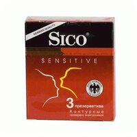 Презервативи латексні SICO Sensitive контурні №3