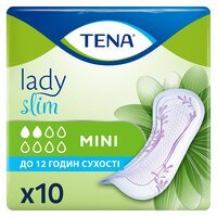 Урологические прокладки Tena Lady Slim Mini 10 шт.