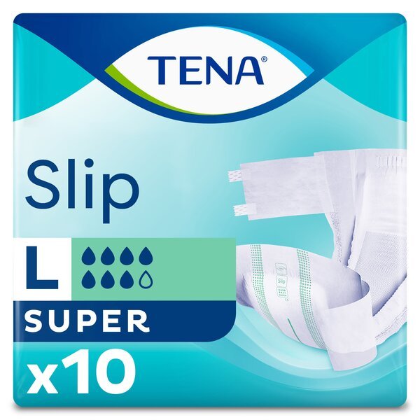 

Подгузники для взрослых Tena Slip Super Large 10 шт.