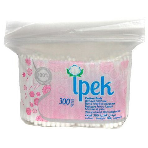 

Ipek Палочки ватные пакет zip 300 шт.