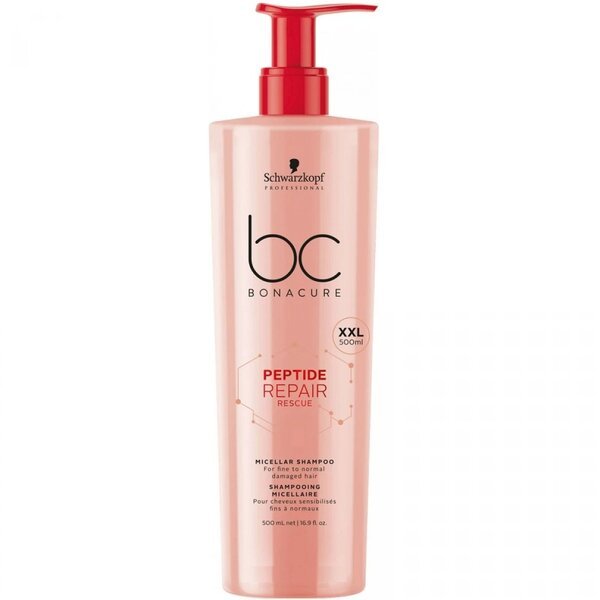 

Мицеллярный шампунь для восстановления волос BC Bonacure Repair Rescue 500 мл