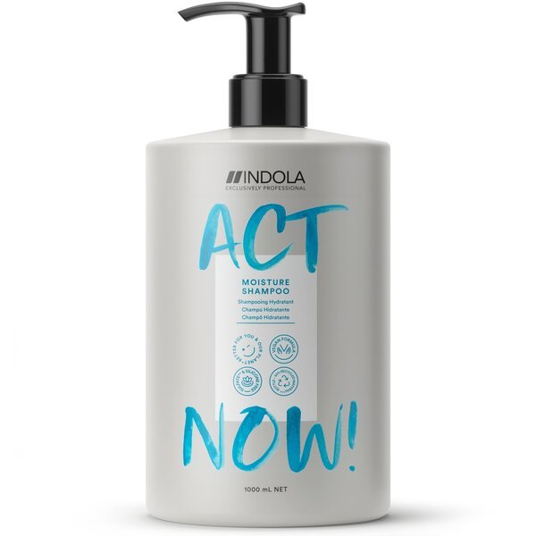 

Увлажняющий шампунь Indola Act Now Moisture, 1000 мл