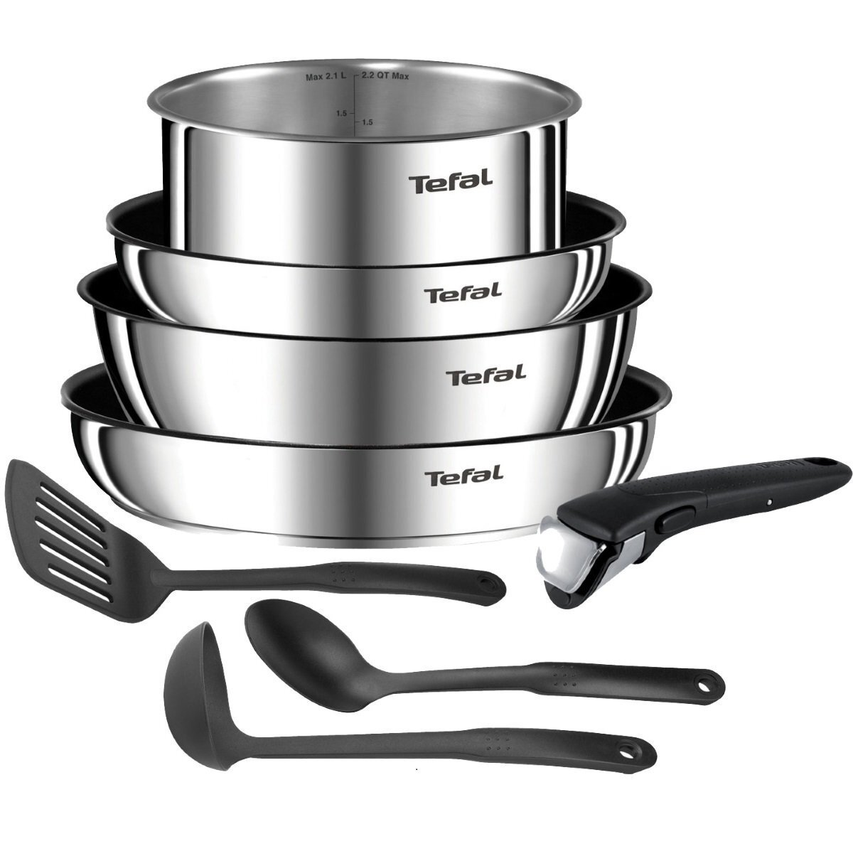 

Набор посуды Tefal Ingenio Emotion, 8 предметов (L948S804)