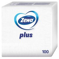 Серветки Zewa Plus (білі) 100 шт.