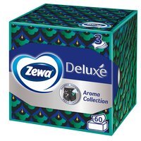 Косметические салфетки Zewa Deluxe Aroma Col 60шт.