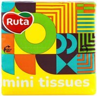 Платочки носовые Ruta Mini Tissues без аромата 2 слоя 150шт