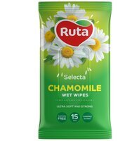 Салфетки влажные Ruta Selecta Chamomile 15шт