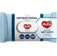 Салфетки влажные Ruta Selecta с антибактериальным эфектом 120шт