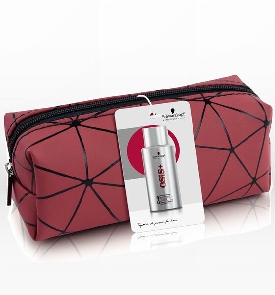 

Schwarzkopf Набор OSiS+ (Косметичка + Лак Храни легкость Keep It Light 100 мл)