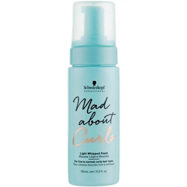 

Schwarzkopf Легкая пена для укладки вьющихся волос Mad About Curls 150мл