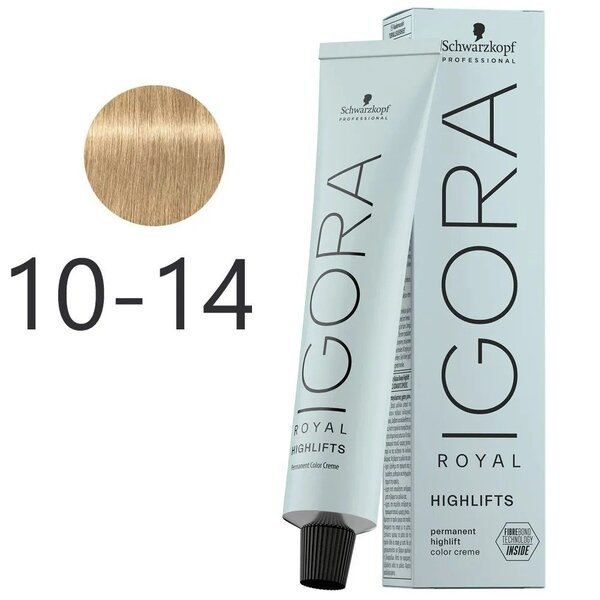

Краска для волос Igora Royal 60 мл 10-14