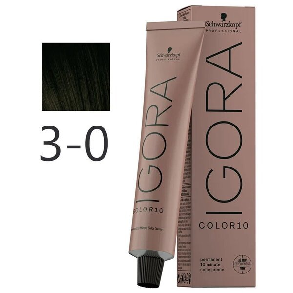 

Краска для волос Igora Color10 60 мл 3-0
