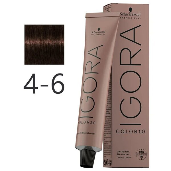 

Краска для волос Igora Color10 60 мл 4-6