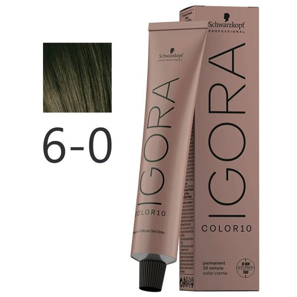 

Краска для волос Igora Color10 60 мл 6-0