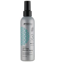 Blow Dry Spray Спрей, що прискорює сушіння волосся феном 200 мл Indola
