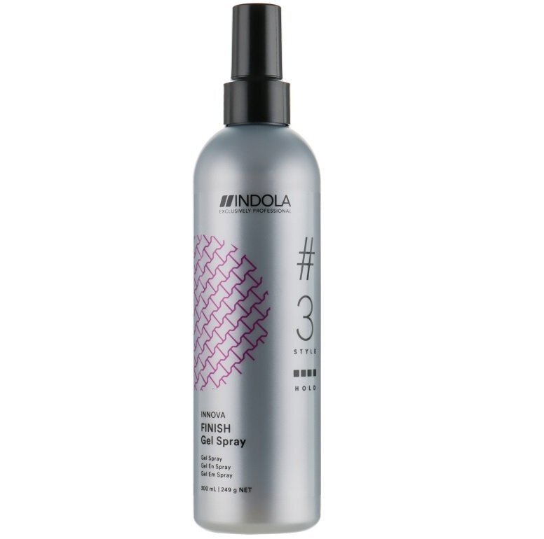 Finish Gel Spray Гель - спрей для укладки волос Indola Innova 300 мл фото 