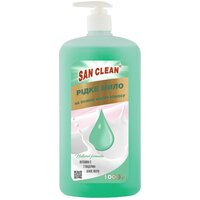 Мыло жидкое San Clean Зеленое 1000мл