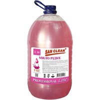 San Clean PROF Жидкое мыло Розовое 5000мл